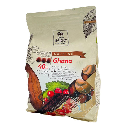 40% Cacao Chocolat Ghana - 2.5 kg