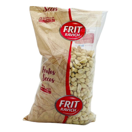Cacahuètes Décortiquées Blanches Non Salées 1kg "Frit Ravich"