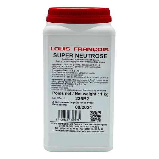 Stabilisant Super Neutrose pour Sorbets 1 kg
