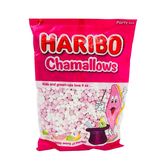 HARIBO Chamallows Mini rose et blanc - 1 kg