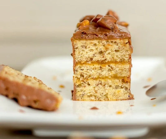 Cake aux Noisettes et Caramel - Secret des chefs