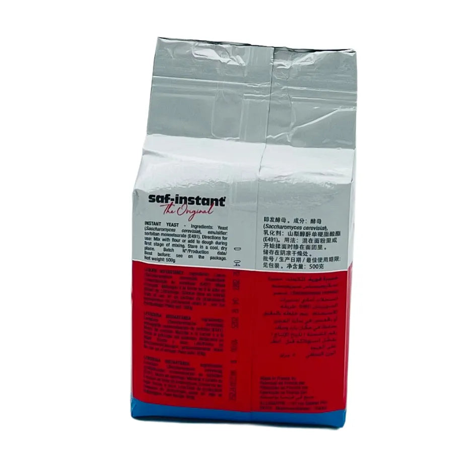 Levure Sèche Saf-Instant Rouge - 500g – Secret des chefs