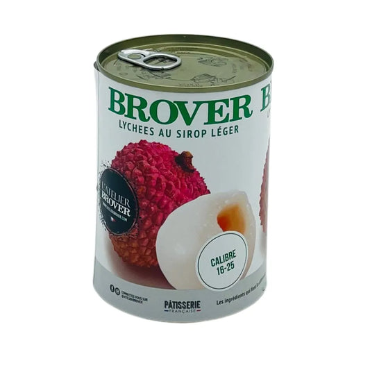 Litchis au Sirop Léger Brover - 565g - Secret des chefs