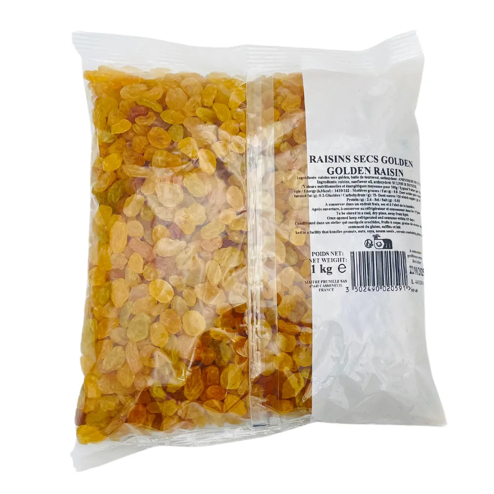 Raisins Golden 1 kg - Secret des chefs