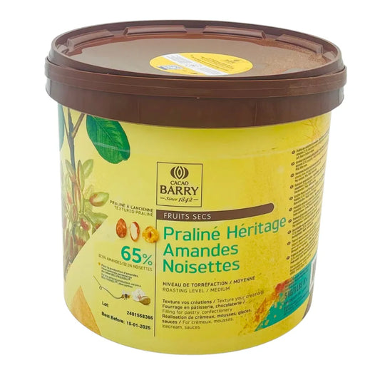 Praliné Héritage 65% Amandes/Noisettes 5 kg - Secret des chefs