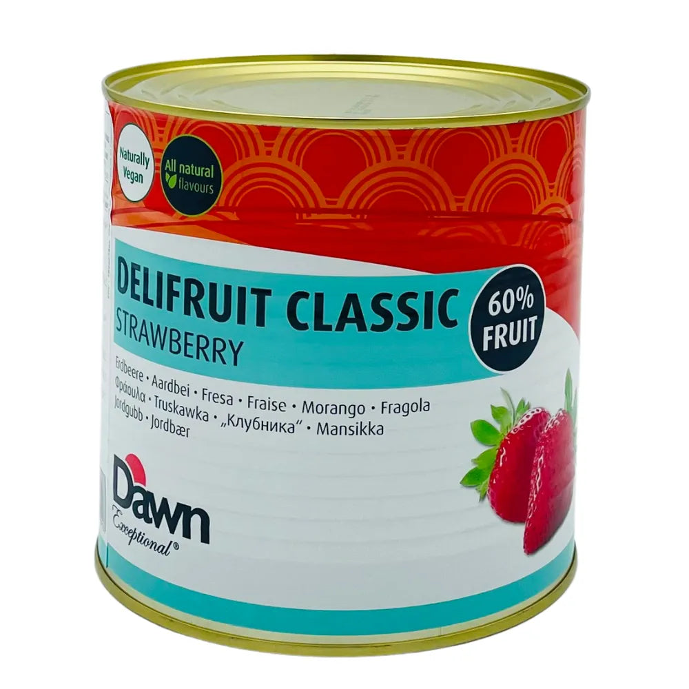 Fourrage Delifruit 60% 2.7 kg - Plusieurs saveurs - Secret des chefs