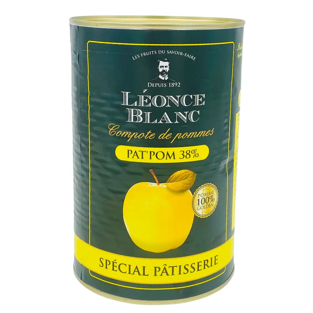 Compote de pommes spécial pâtisserie Léonce Blanc, 4500 g - Secret des chefs