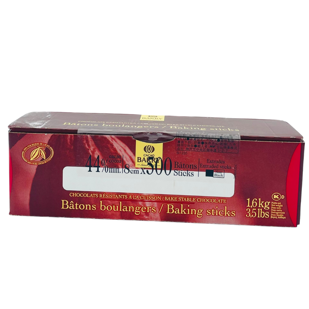 Bâtons de Chocolat Barry 1,6 kg