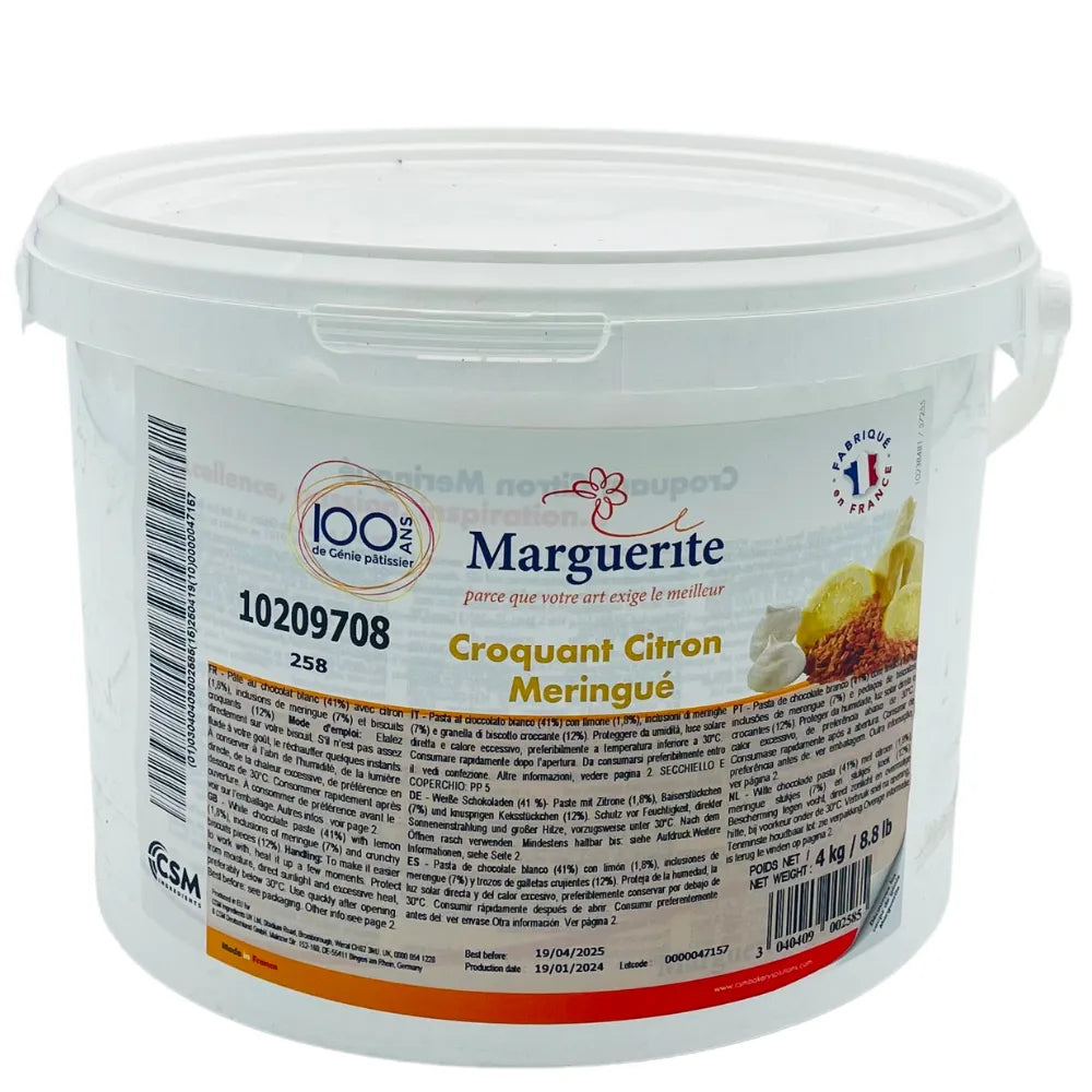 Croquant Citron Meringué "Marguerite" 1 kg - Secret des chefs