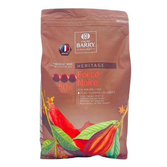 Chocolat Noir Force Noire 50% - 5 kg - Secret des chefs