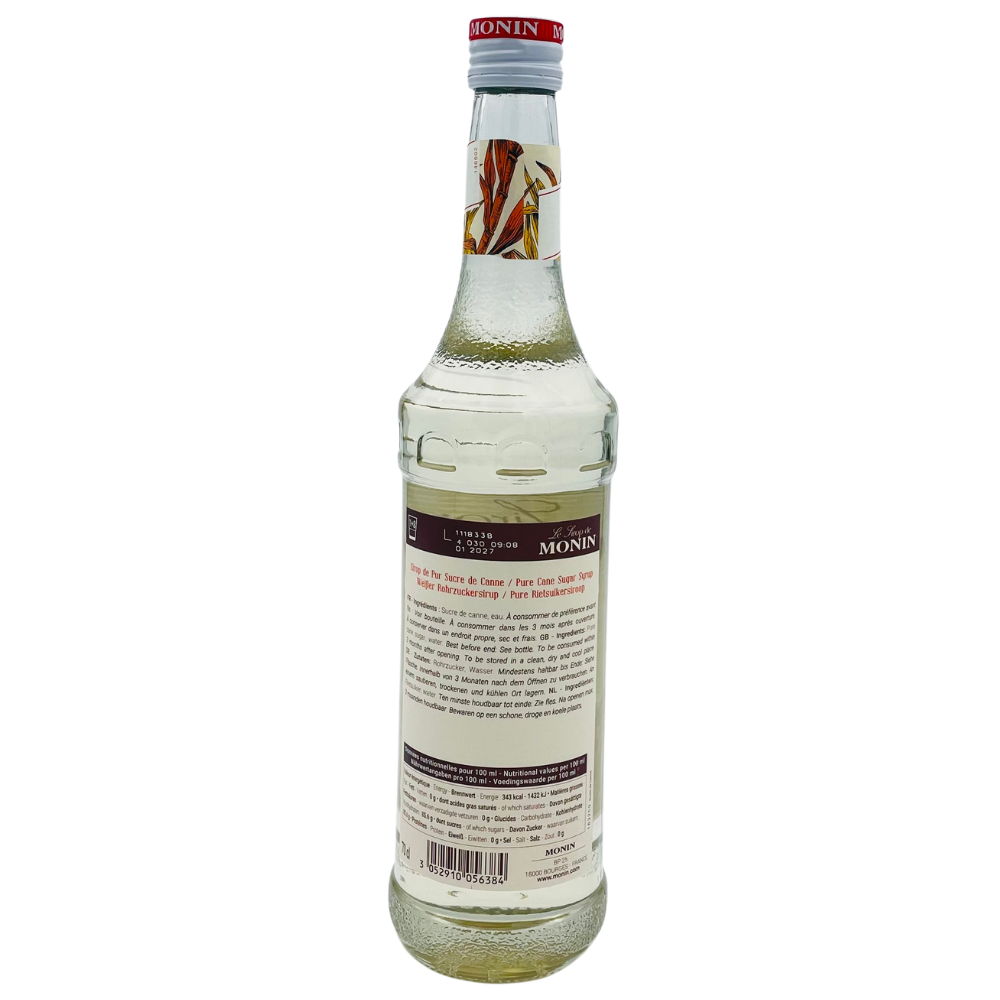 Sirop Monin - Sucre de canne - 70cl