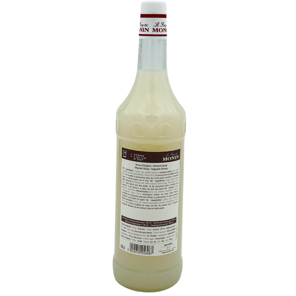 Sirop Monin - Orgeat - 1L