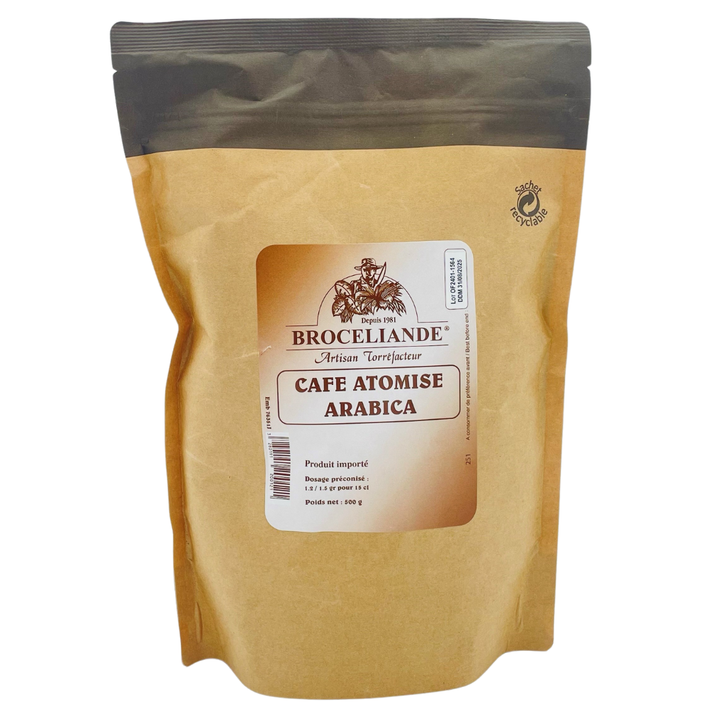 Café atomisé Arabica Brocéliande, 500 g