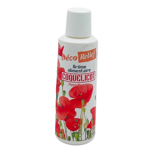 Arôme alimentaire concentré - Coquelicot - 125 ml