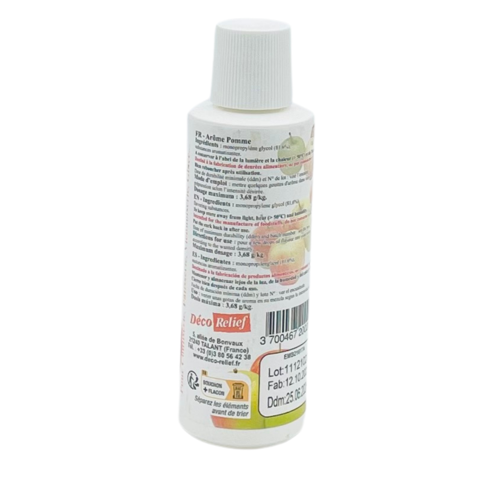 Arôme alimentaire concentré -  Pomme - 125 ml