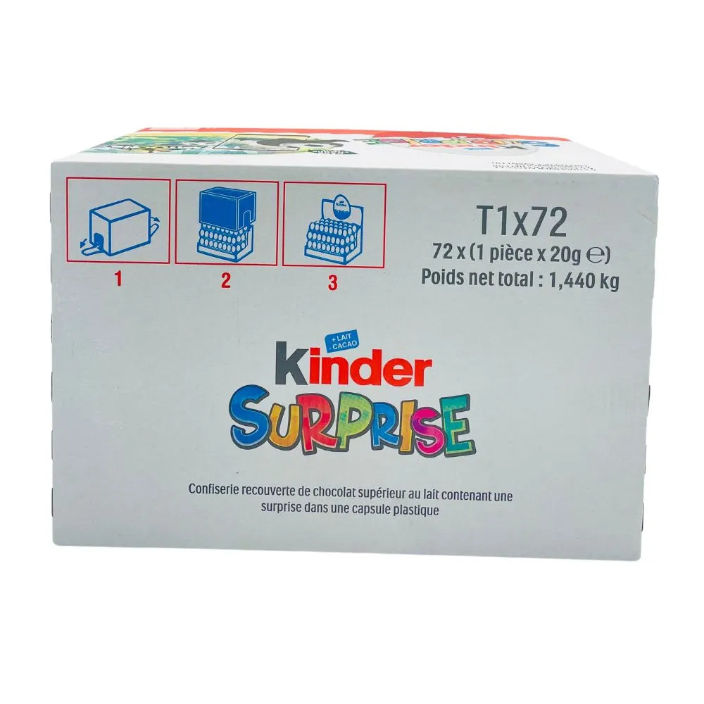 Kinder Surprise Œuf - 72x20 g - Secret des chefs