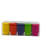 Caissettes en papier, assortiment de 5 couleurs, 53x32 mm, 1000 pcs - Secret des chefs