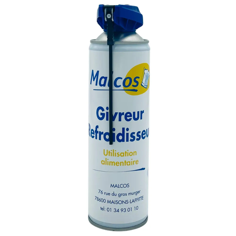 Réfrigérant en Aérosol pour Usage Alimentaire Malcos - 500ml - Secret des chefs