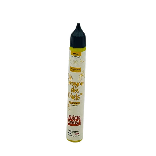 Crayon Chocolat 40 ml - Déco Relief - Plusieurs coloris - Secret des chefs