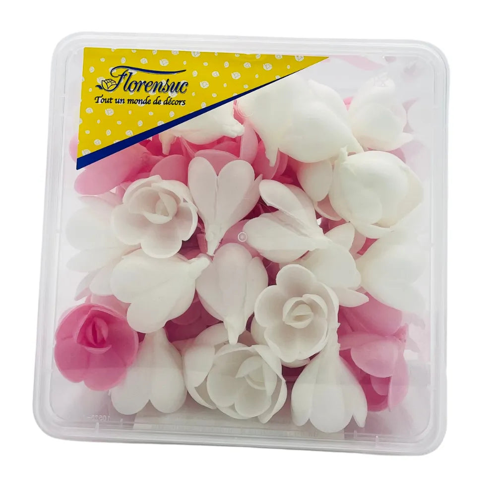 Petites Roses Azymes Assorties Florensuc, 72 pièces - Secret des chefs