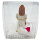 Figurine Debout avec Missel et Rose, 12 cm