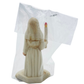 Figurine avec Bougie sur Socle, 10 cm